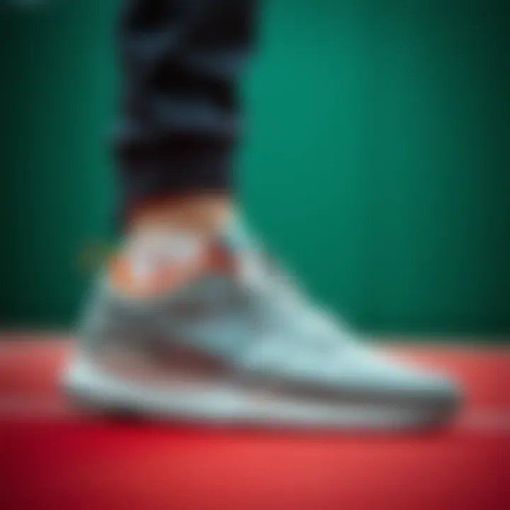 High-quality materials used in Nike footwear