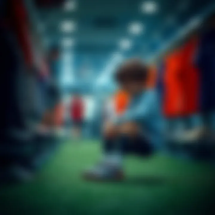 A parent assisting a child in selecting the right Nike Phantom cleats