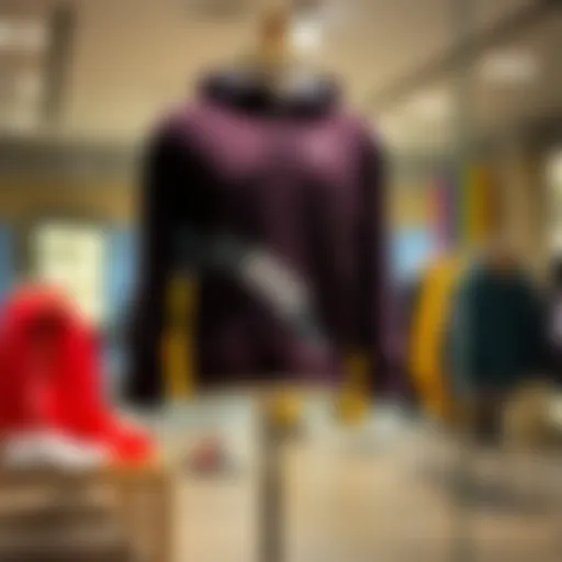 Stylish Nike Tech Fleece outfit displayed on a mannequin