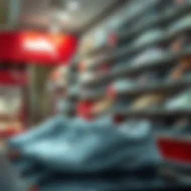 Puma shoes displayed in a retail environment