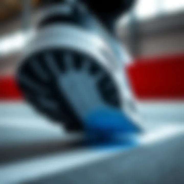 Detail of the outsole and traction of Puma RS-X Kadın.