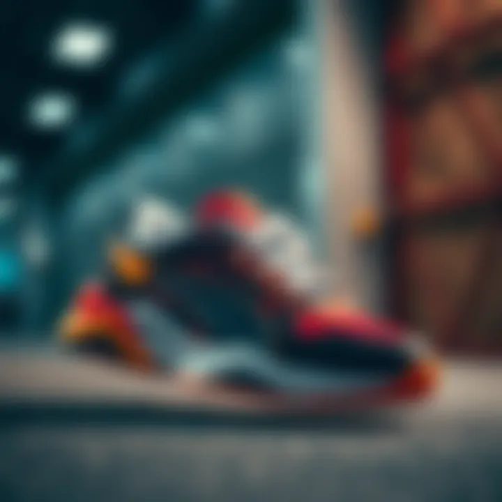 Puma Smash V2 Buck Jr. in an active lifestyle setting