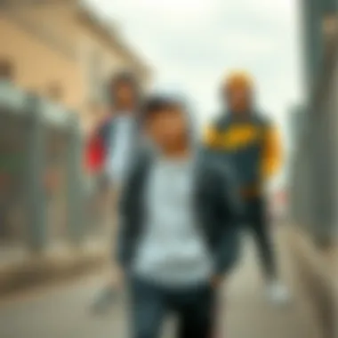 Puma Smash V2 Buck Jr. showcasing versatility in various outfits