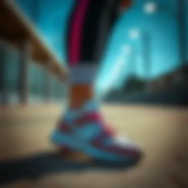 Sporty outfit combined with Nike shoes for a trendy look