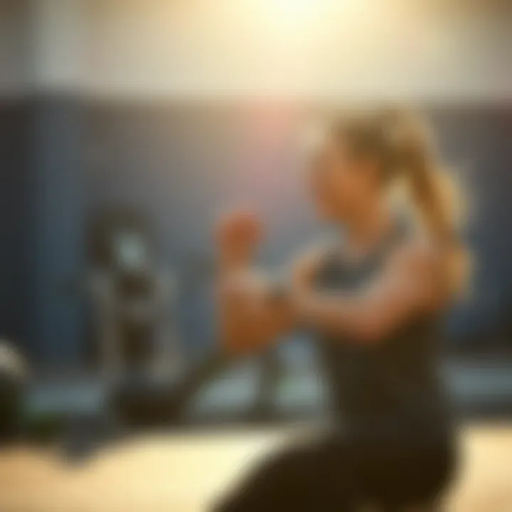 Energetic workout session