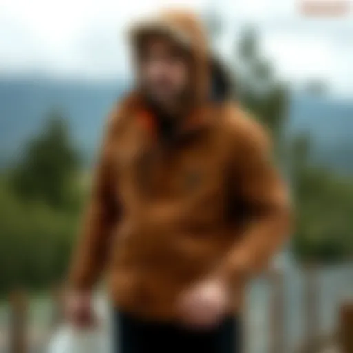 Stylish Timberland jacket showcasing design and functionality