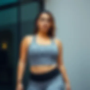 Trendy Activewear for Curves Trendy activewear highlighting body shape