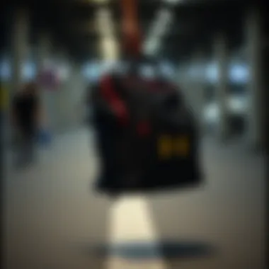 Durable materials used in Under Armour bags.