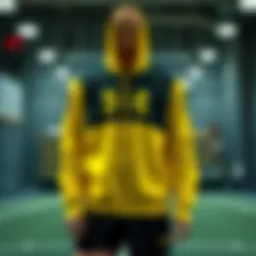 Innovative sportswear design showcasing Under Armour's technology