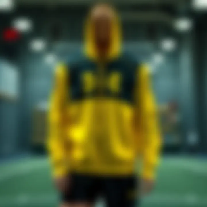 Innovative sportswear design showcasing Under Armour's technology