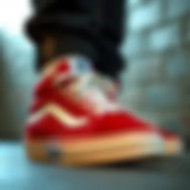 Modern trends in athletic footwear represented by Vans and Converse