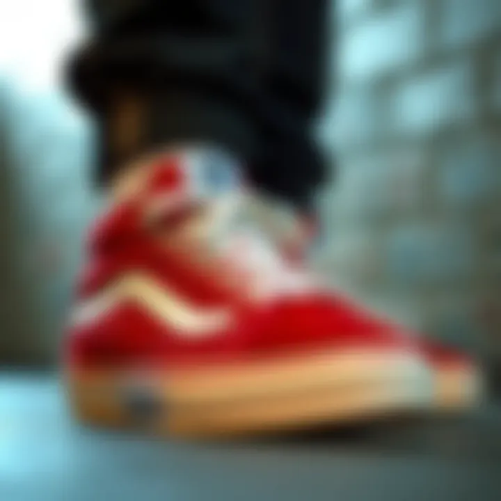 Modern trends in athletic footwear represented by Vans and Converse